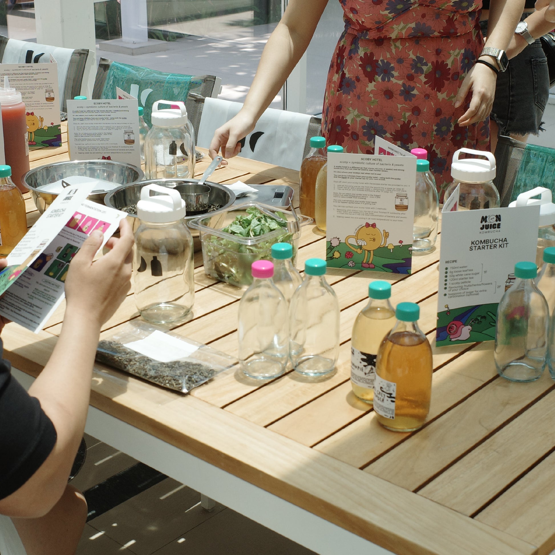 Moon Juice Hands-on Kombucha Classes